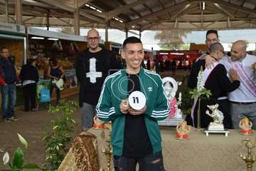 Sorteo del orden de participación en la Gla drag Queen de Telde (Foto TA y FJS)